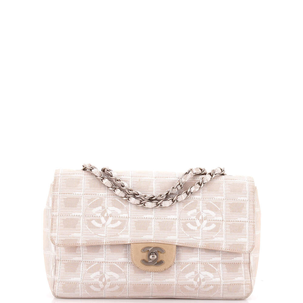 Chanel Medium Travel Line Flap Bag Nylon